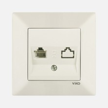 Viko Meridian Krem Data Numeris (4'li Paket)
