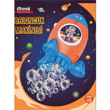 iThink I'think Uzay Işıklı Baloncuk Makinesi (5'li Paket)