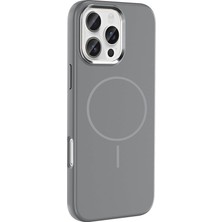 Ottonova iPhone 16 Pro Kılıf Ince Magsafe Halkalı Kamera Yükseltili Silikon Kılıfolog