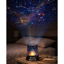 Alemdar Pazarlama Star Projektör Gece Lambası Tavana Yıldız Yansıtan LED Işık