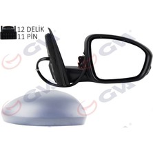 Gva 1011440 - Dış Dikiz Aynası Sağ Megane 15 Elektrikli Isıtmalı