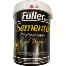 Colezium Sementa Özel Su Bazlı Saf Akrilik Boya 1 Litre Siyah