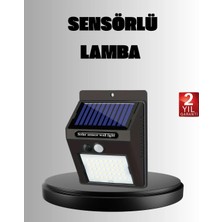 Alemdar Pazarlama Solar LED Bahçe Aydınlatma – Hareket Sensörlü, Güneş Paneliyle Şarj Olan, IP65 Dayanıklı