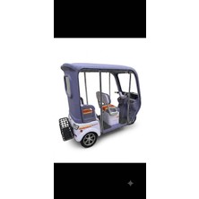 Motolux FX24 Uyumlu Şeffaf Fermuarlı Branda-Kışlık Tam Koruma Kabini