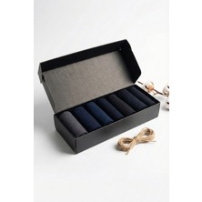 Bolero Premium Dikişsiz Erkek Bambu Soket Çorap 7'li Paket (Kutulu)