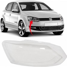 Artek 6R1941008X Volkswagen Polo 2012-2018 Sağ Ön Far Camı Yolcu Tarafı