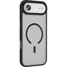 Ottonova iPhone 17 Air Kılıf Magsafe Destekli Kamera Yükseltili Silikon Mat Parmak Izi Tutmayan Kılıfolog