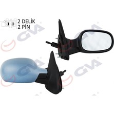 Gva 1011100 - Dış Dikiz Aynası Sağ Megane 99 Mekanik Sensörlü As