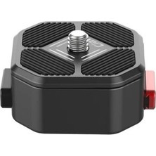 Gümrük Bey Ulanzi Quick Release Plate – Kamera Tripod Hızlı Bağlantı Plakası, Dayanıklı Metal