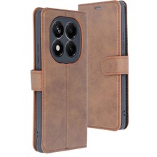 Mudanis Xiaomi Redmi Note 14 Pro 5g Kılıf Trend S Plus Kapaklı Kılıf - Taba