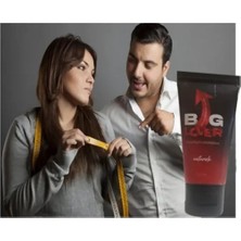Bezos Big Lover Biglover Erkeklere Maksimum Güç Sertleştiren Katılaştırıcı Jel 2ADET+ Playboy Natural Lubricant 1 Adet