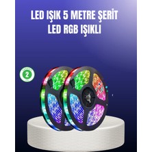 Brf Store Elivorasell Enerji Tasarruflu Rgb Şerit LED 5 Metre
