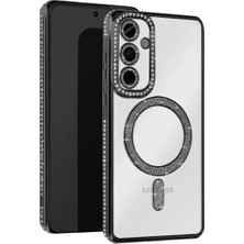 Mudanis Samsung Galaxy S25 Edge Joke Simli Magneticsafe Kılıf - Siyah