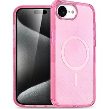 Mudanis Joko Apple Iphone 16E  Magsafe Kapak - Pembe