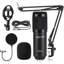 Esranın Dünyası Kondanser Mikrofon, Ses Kaydı ve Yayın Için Uygun, (+48V Phantom Power)