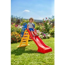 Farbu Oyuncak Katlanabilir Su Akışlı Maxi Su Kaydırağı (188 Cm)Kırmızı Sarı Çocuklar Için Eğlenceli Kaydırak