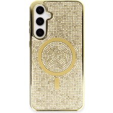 Mudanis Joko Samsung Galaxy S23 Kılıf Helen Magsafe Kapak - Gold