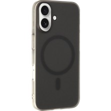 Mudanis Joko Apple Iphone 16 Plus Tuna Pc Slim Magsafe Kapak - Siyah