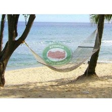 Esranın Dünyası Sağlam Polyester Ip Örgülü Hamak, 90X200 cm ve Dayanıklı