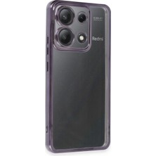Mudanis Xiaomi Poco X6 Kılıf Razer Lensli Silikon - Mor