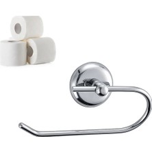 Akıllı Bayi Banyo Tuvalet Kağıt Tutacağı Tuvalet Kağıdı Tutucu Metal Aparat