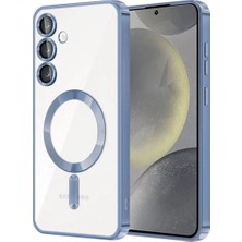 Royaleks Samsung Galaxy A56 Kross Magneticsafe Kapak - Sierra Blue