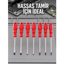Esranın Dünyası Düz ve Yıldız Başlıklı 7li Tornavida Seti Ergonomik Tutma