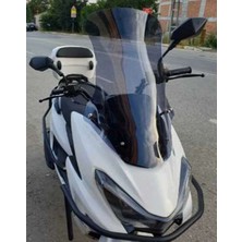 Motospartan RKS NEWLİGHT 125 SİPERLİK CAMI FÜME 65CM X 37CM 3MM