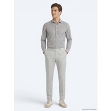 Kip Taş Kumaş Relaxed Fit Casual Pamuk Karışımlı Pantolon