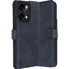 Mudanis Oppo Reno 14 Trend S Plus Kapaklı Kılıf - Lacivert