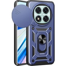 Royaleks Xiaomi Redmi Note 14 Pro 4g Kılıf Pars Lens Yüzüklü Silikon - Lacivert