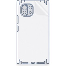 Schitec Xiaomi 11 Lite Uyumlu Fullbody Arka Kaplama Hidrojel Koruyucu Film