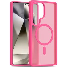 Mudanis Joko Samsung Galaxy S25 Ultra Jota Magsafe Kapak - Rose