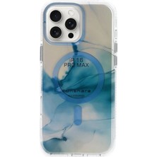 Mudanis Joko Apple Iphone 16 Pro Max Phantom Magsafe Kapak - Mavi