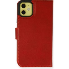 Mudanis Apple Iphone 13 Mini Kılıf Trend S Plus Kapaklı Kılıf - Kırmızı