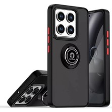 Mudanis Xiaomi Mi 15 Kılıf Montreal Yüzüklü Silikon Kapak - Siyah