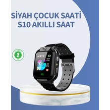Brf Store Elivorasell S10 Siyah Akıllı Çocuk Saati Anlık Konum Takibi ve Rota Geçmişi