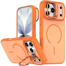 Mudanis Joko Apple Iphone 17 Pro Max Flexa Magsafe Kapak - Turuncu
