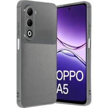 Mudanis Oppo A5 4g Auto Focus Karbon Kapak - Gri