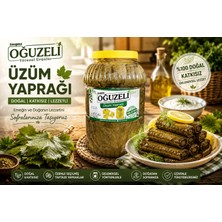 Oğuzeli Yöresel Ürünler Yeni Mahsül Asma Üzüm Yaprağı 3 kg Salamura (Damarsız Üzüm Yaprağı)