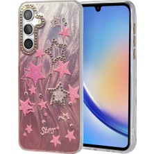 Mudanis Samsung Galaxy A34 5g Kılıf Blade Aynalı Desenli Kapak - Desen 7