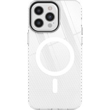 Royaleks Apple Iphone 12 Pro Max Kılıf Beta Magneticsafe Silikon - Şeffaf