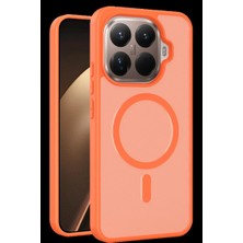 Mudanis Joko Xiaomi Mi 15T Pro Jota Magsafe Kapak - Turuncu