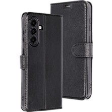 Mudanis Samsung Galaxy A36 Kılıf Trend S Plus Kapaklı Kılıf - Siyah