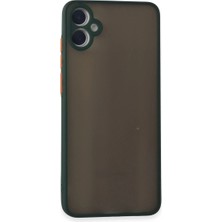 Mudanis Samsung Galaxy A05 Kılıf Montreal Silikon Kapak - Yeşil