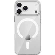 Mudanis Joko Apple Iphone 17 Pro Max Pc Blank Magsafe Kapak - Şeffaf