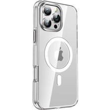 Mudanis Joko Apple Iphone 16 Pro Crystal Magsafe Kapak - Şeffaf