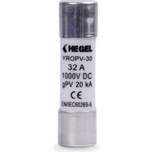 Hegel 32A DC KARTUŞ SİGORTA