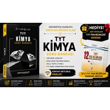 Karma Kitaplar Merkez Yayınları Tyt Kimya Soru Bankası-Tyt Fen Bilimleri 12 Deneme Hediyeli!!