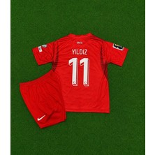 Breathless Türkiye Fifa 2026 Dünya Kupası Kenan Yıldız Çocuk Forması (Red)